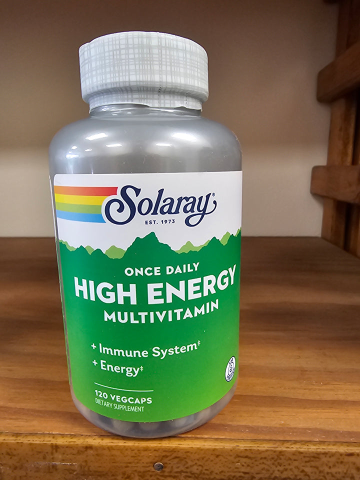 Solaray Once Daily High Energy Multivitamin - 120 capsules