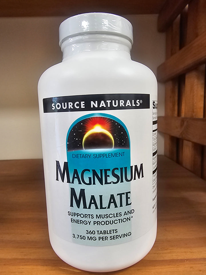 Source Naturals Magnesium Malate 360 Tablets