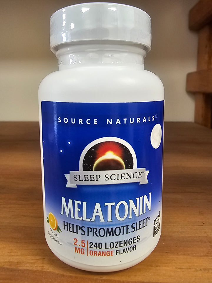 Source Naturals Melatonin Sublingual Orange 2.5 MG 240 Tablets