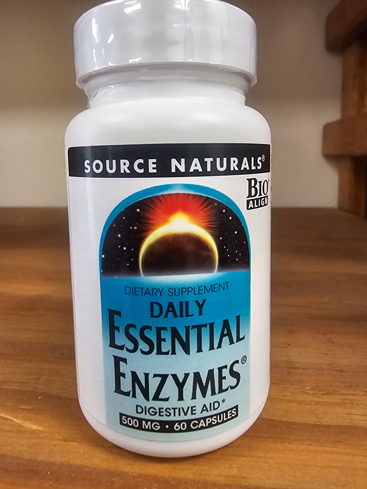 Source Naturals Essential Enzymes 60 Capsules