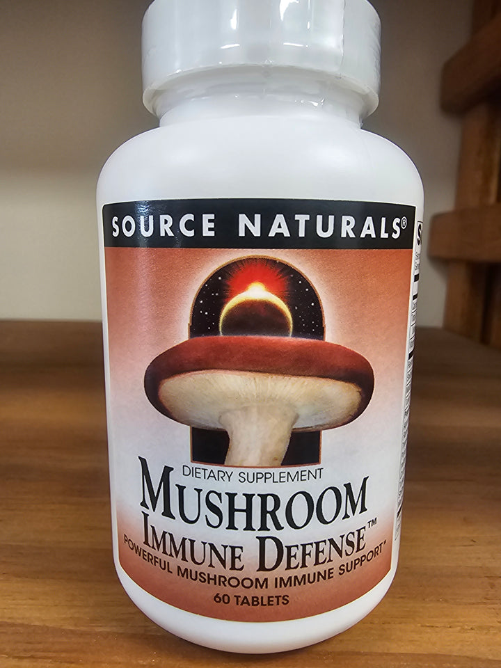 Source Naturals Mushroom Immune Defense 60 Tablets