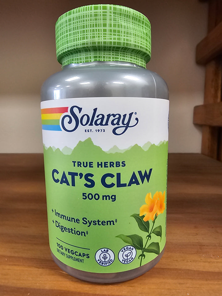 Solaray Cat's Claw Bark  ( Una de Gato ) - 100 vegicaps  500 mg