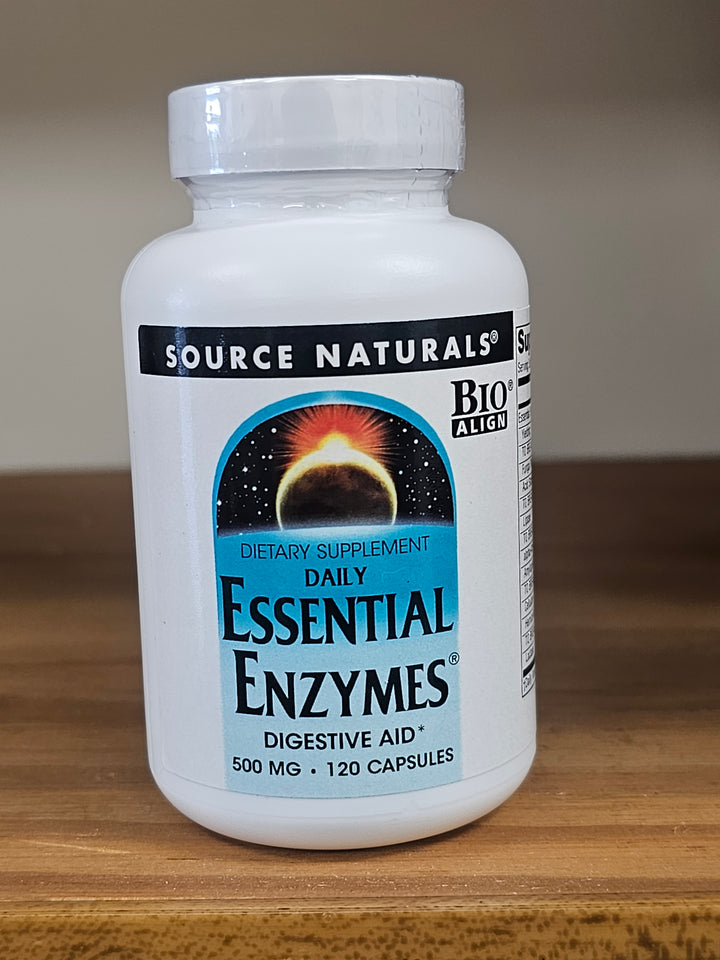 Source Naturals Essential Enzymes 120 Capsules